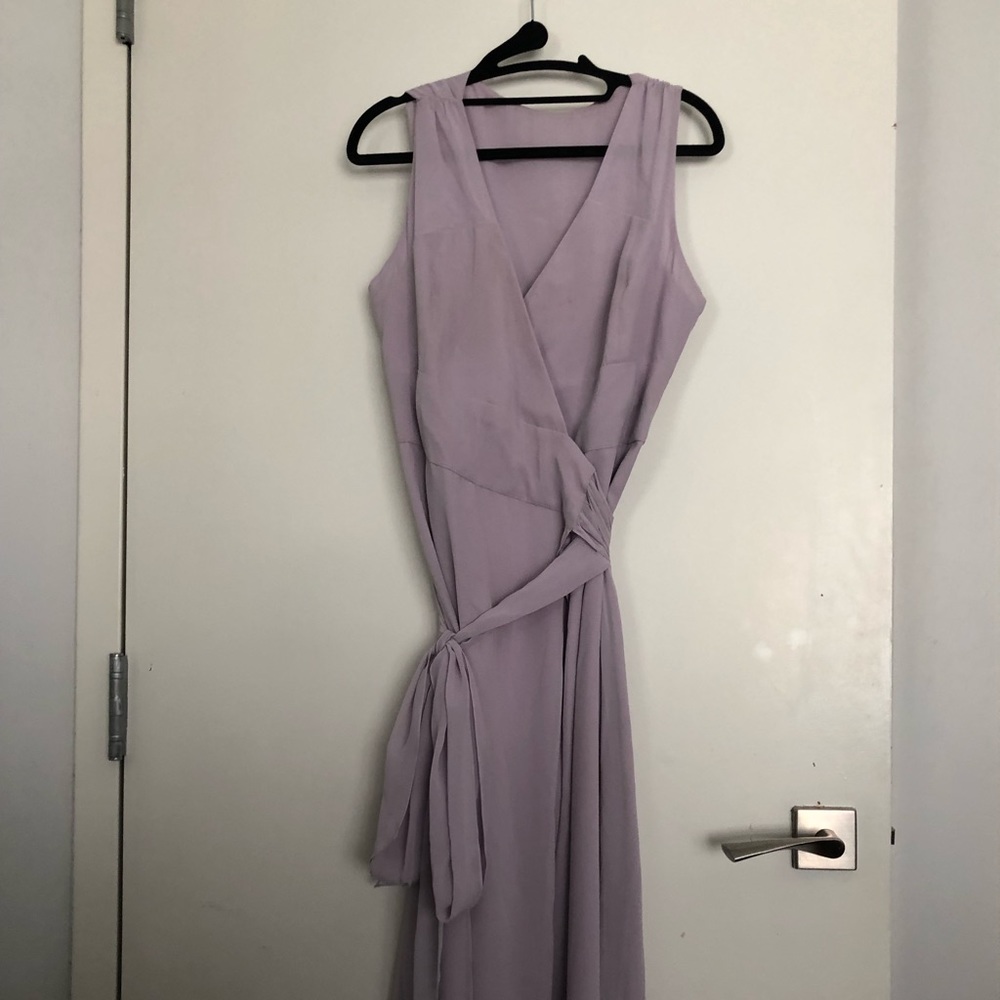 Lavender bridesmaid dress
